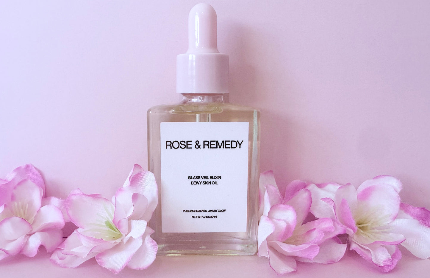 The Glass Veil Elixir Dewy Skin Oil